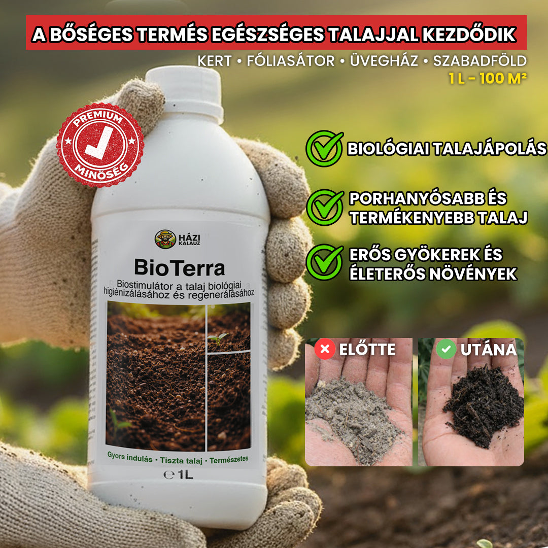 BioTerra™ – BIO biostimulátor a talaj egyensúlyának támogatására – 1L